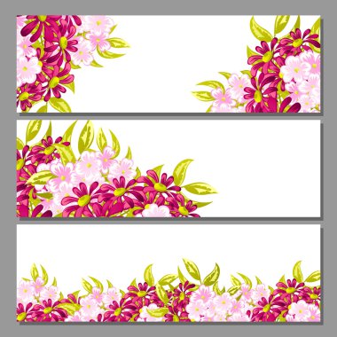 davetiyeli çiçek öğeleri