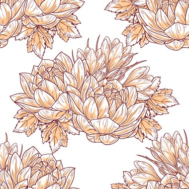 davetiyeli çiçek öğeleri