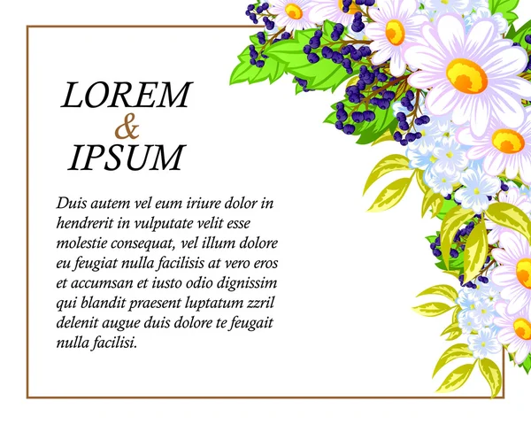 davetiyeli çiçek öğeleri