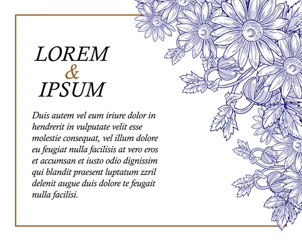 davetiyeli çiçek öğeleri