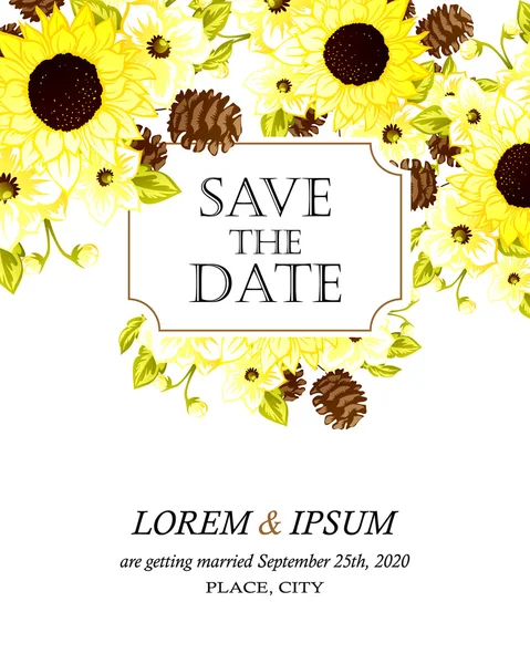 davetiyeli çiçek öğeleri