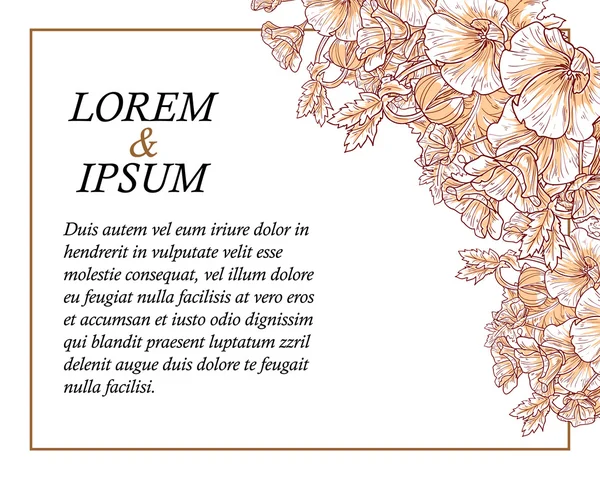 davetiyeli çiçek öğeleri