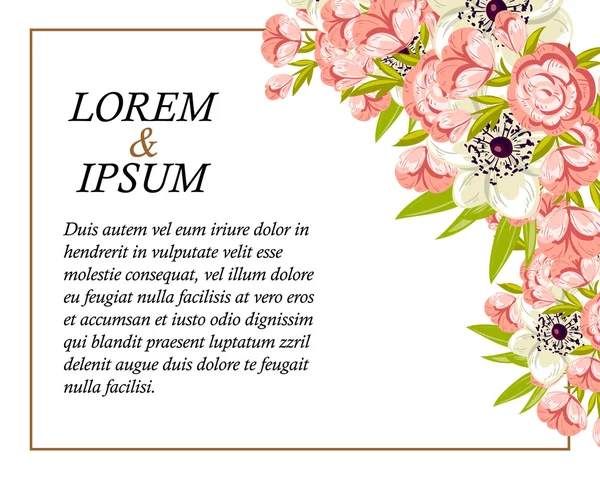 davetiyeli çiçek öğeleri