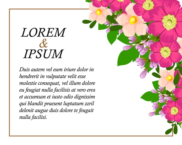 davetiyeli çiçek öğeleri