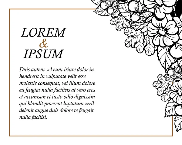 davetiyeli çiçek öğeleri