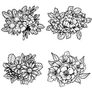 Çiçek düğün için ayarla