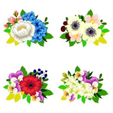 Çiçek düğün için ayarla