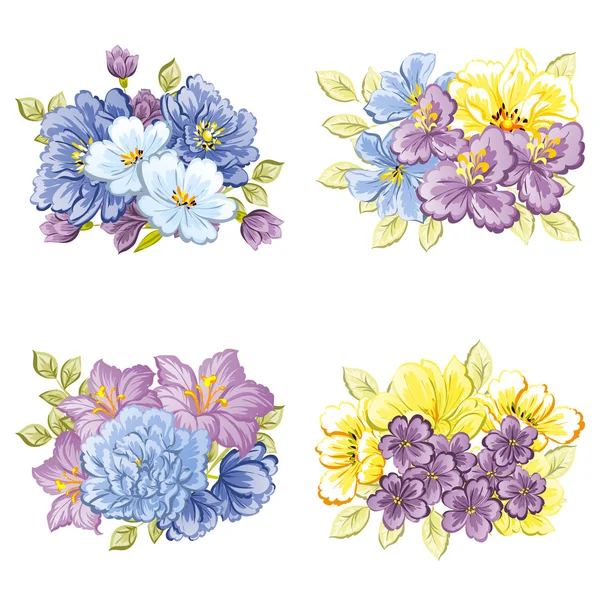 Flower bouquet set