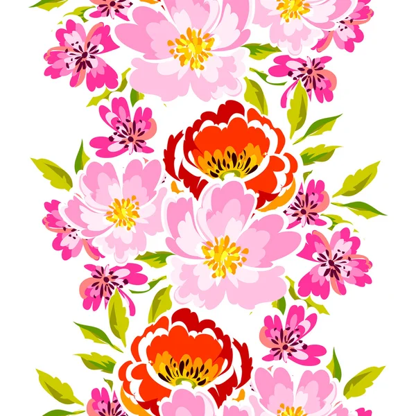 Floral μοτίβο χωρίς ραφή — Διανυσματικό Αρχείο