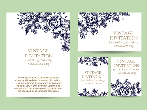 çiçekli narin davet