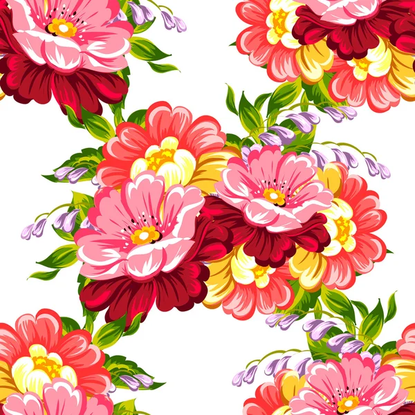 Patrón sin costura floral — Vector de stock