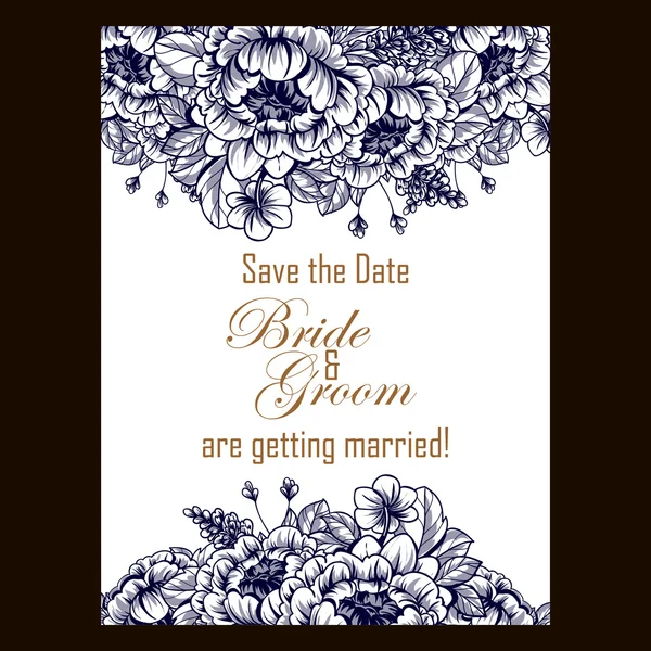 çiçekli narin davet