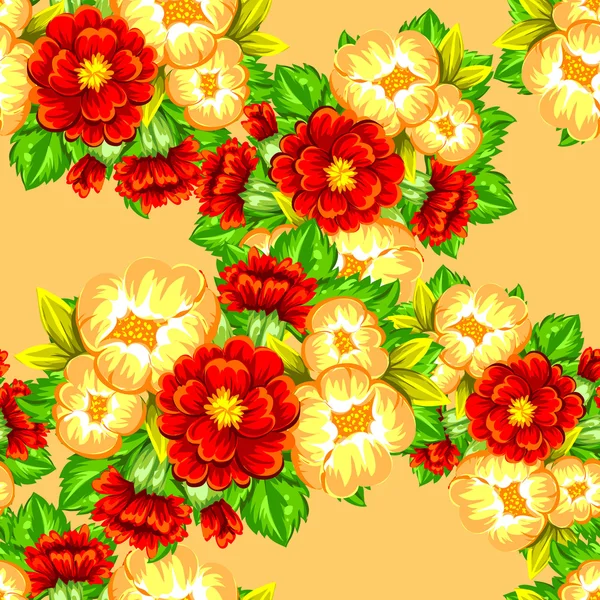 Floral seamless pattern — Stock Vector