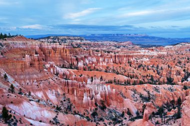 Günbatımı Bryce Canyon Milli Parkı, Utah, Amerika.