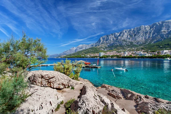 Mare Adriatico - Makarska, Dalmazia, Croazia — Foto Stock