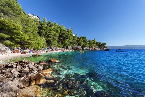 Mare Adriatico - Riviera di Makarska, Croazia — Foto Stock
