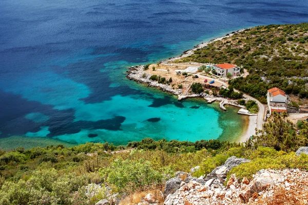 Adriatische Zee - nabijgelegen Dubrovnik, Dalmatië, Kroatië — Stockfoto