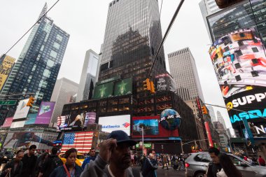 İnsanlar ve Binalar, New York'un Midtown Manhattan