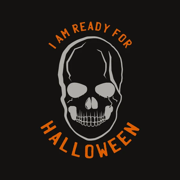 Vintage Halloween typografie badge graphics met pompoen, lint en quote tekst - Heks kan maar beter mijn snoepjes hebben. Enge kerstembleem label. Voorraadvectorsticker — Stockvector