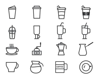 Coffee Outline Elements