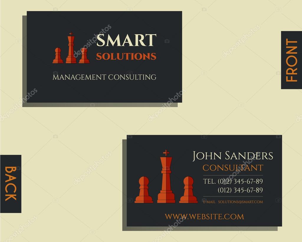 Business And Management Consulting Visiting Card Template Chess Smart business-and-management-consulting-visiting-card-template-chess-smart