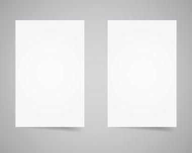 Corporate identity, flyer and poster template. Branding letterhead. Business identity kit. Paper edition. Place your design, text easily. Change color etc. Vector illustration