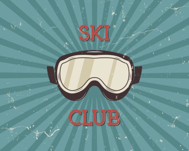 Retro summer or winter holiday poster, background. Travel and vacation brochure. Camping promotional banner. Vintage mountains, ski, snowboard vector design concept, elements. Motivational lettering.