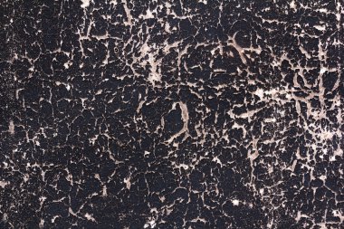 Paslı metal detaylı yapısı