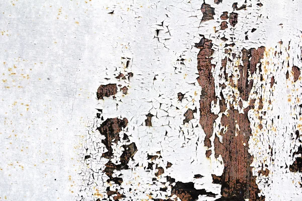Grunge bakgrund - trä med knäckt färg — Stockfoto