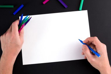 el, bir resim çekmek hazır mans