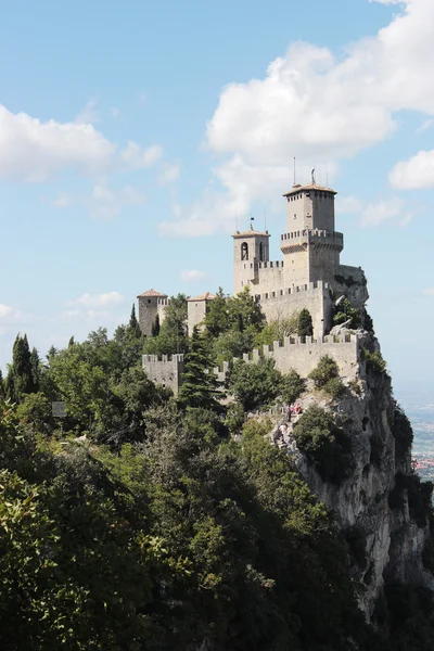 Bela vista panorâmica de paisagens de San Marino — Fotografia de Stock