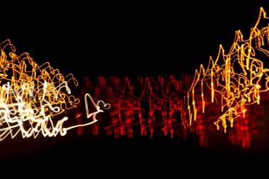 Soyut arkaplanı aydınlat