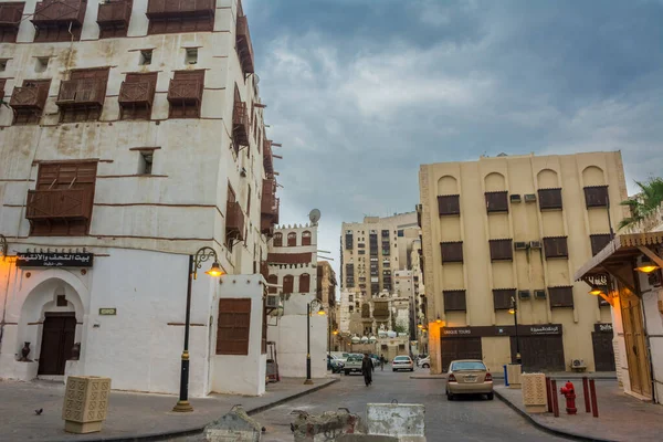 教科文组织世界遗产Al Balad古街 沙特阿拉伯 — 图库照片