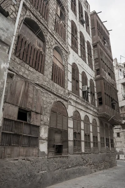 UNESCO 'daki eski bina tarihi köy Al Balad, Jeddah - Suudi Arabistan