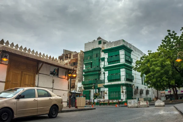 Old Street Nel Villaggio Storico Patrimonio Mondiale Dell Unesco Balad — Foto Stock