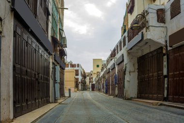 UNESCO 'nun Dünya Mirası Tarihi Köyü Al Balad, Jeddah - Suudi Arabistan