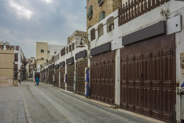 教科文组织世界遗产Al Balad古街 沙特阿拉伯 — 图库照片