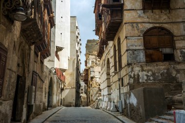 UNESCO 'nun Dünya Mirası Tarihi Köyü Al Balad, Jeddah - Suudi Arabistan