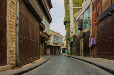 UNESCO 'nun Dünya Mirası Tarihi Köyü Al Balad, Jeddah - Suudi Arabistan