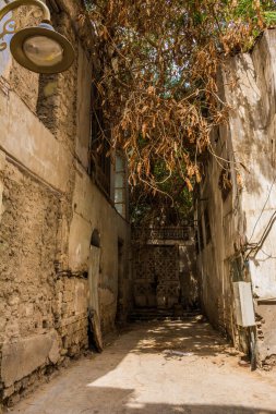 UNESCO Dünya Mirası Tarihi Köyü El Balad, Jeddah - Suudi Arabistan 'daki antik bina