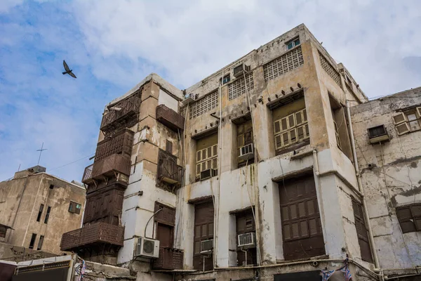 UNESCO Dünya Mirası Tarihi Köyü El Balad, Jeddah - Suudi Arabistan 'daki antik bina