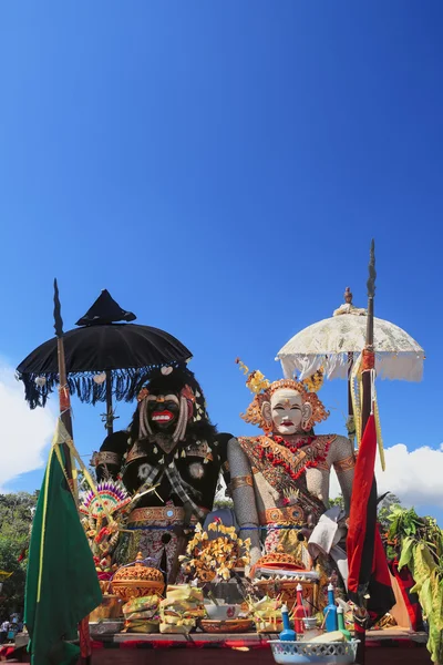 Barong Landung - traditionella balinesiska skyddande andar. — Stockfoto