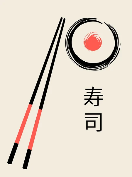 Палочки для суши рисунок