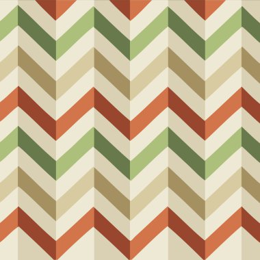 Retro Chevron desen illüstrasyon 