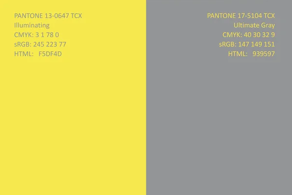 Color Year 2021 Illuminating 0647 Ultimate Gray 5104 Minimalist Pattern — Stock Photo, Image