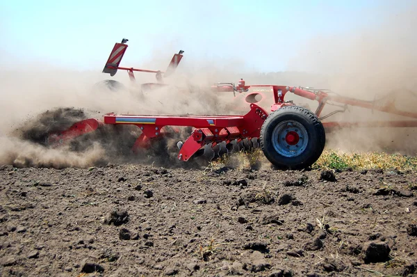 Soil tillage — Stock Photo, Image