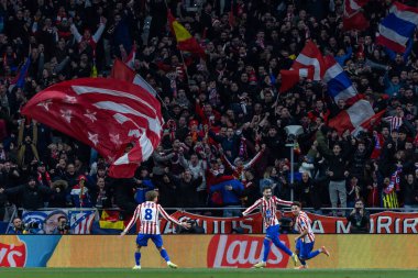 Madrid, İspanya - 26 Kasım 2025: Atletico Madrid ile Inter Milan arasında oynanan Şampiyonlar Ligi maçı. Jimenez, Atletico 'nun Metropolitano' daki zaferinin anahtarıydı..