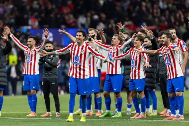 Madrid, İspanya - 26 Kasım 2025: Atletico Madrid ile Inter Milan arasında oynanan Şampiyonlar Ligi maçı. Jimenez, Atletico 'nun Metropolitano' daki zaferinin anahtarıydı..