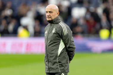 Madrid, İspanya - 17 Ocak 2026: Real Madrid ile Levante FC arasındaki lig maçı Santiago Bernabeu 'da oynandı. Pintus, Real Madrid 'in fitness koçu..