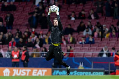 Madrid, İspanya - 28 Ocak 2026: Madrid 'de Atletico Madrid ile Pod / Glimt arasında oynanan Şampiyonlar Ligi maçı. Maç sırasında Pod / Glimt oyuncuları. Şampiyonlar Ligi 2026.